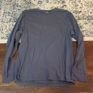 J Crew Long Sleeve Tee - Shark Blue - XL Slim